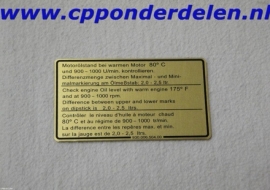 911256 Sticker Motoroliestand `78-`80