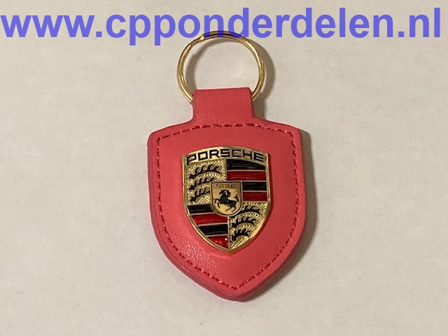 911741 Porsche sleutelhanger roze