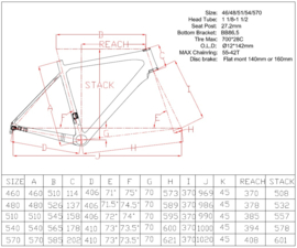 ROCO Carbon ad race frameset racefiets