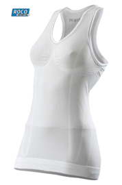 SIXS Women sleeveless White