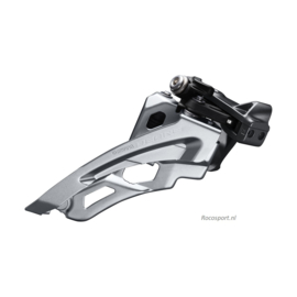 SHIMANO DEORE Voorderailleur FD-M6000-L-SET Drievoudig SIDE SWING