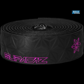 Supacaz Sticky Kush stuurlint Black Neon Pink Print