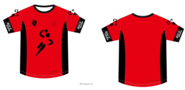 Handbal Niedorp Shirt korte mouw Rood