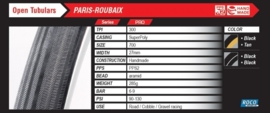 Challenge Open Tubular Paris-Roubaix 700x27c