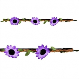 haarbandje sunnyflower purple