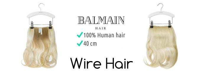 Wire Hair balmain hair dress