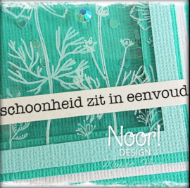Clear stamps Noor - Condoleance - Kosmos bloemen 6410/0499