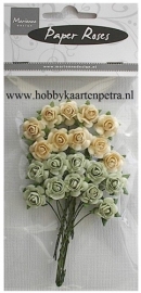 Roses Bunches green-off white RB2217