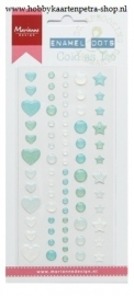 PL4511 Enamel Dots, Cold as ice