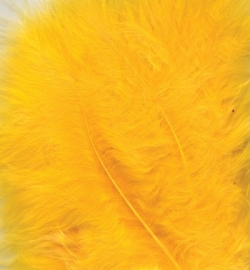 Marabou veertjes Yellow 2811