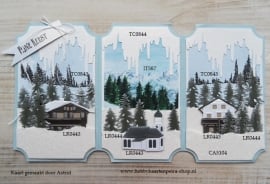 TC0844 Clear stamps - Tiny's icicles