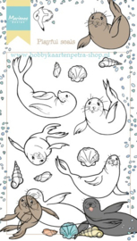 HT1621 Clear stamps - Hetty's Playful Seals