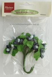 Bunch of berries blue JU0904