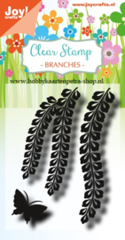 Clearstamp - LH - Branches with butterfly 6410/0490