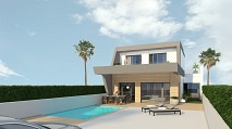 Costa Blanca Zuid | Rojales | Nieuwbouw villa met zeezicht |  € 449.500,--