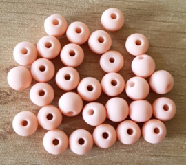 Mat Peached Pink 6 mm
