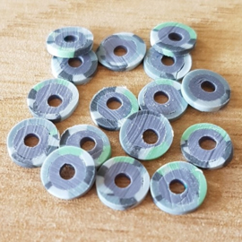 Army Print - Grey Green - 6 mm