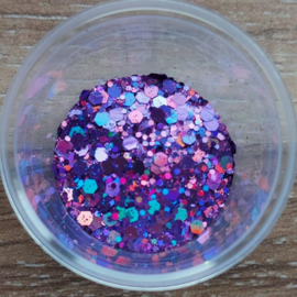 Holografische Glitter Mix - Purple