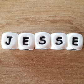 Naam in Siliconen Letters: Jesse