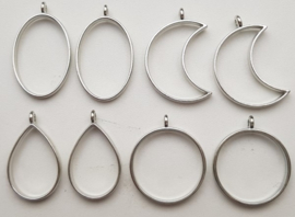 Set:1  Silver Plated