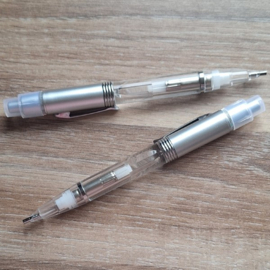 Zilver - Witte Pen met Licht