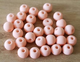 Mat Peached Pink 6 mm