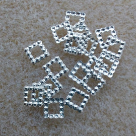 Vierkantje - Zilver - klein