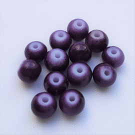 Glaskralen - Dark Purple - 6 mm