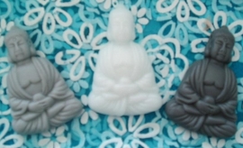 Boeddha Maliki in Mica Kleurpigmenten