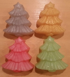 Kerstboom klein in Mica Kleurpigmenten