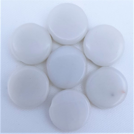 Flat - Cream White - 12 x 3,5 mm