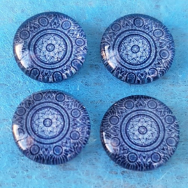 Mandala - Denim Blue - 12 mm