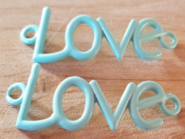 Love - Pastel Turquoise Groen