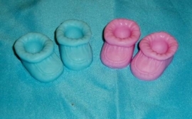 Baby Slofjes in Mica Pastel Kleuren