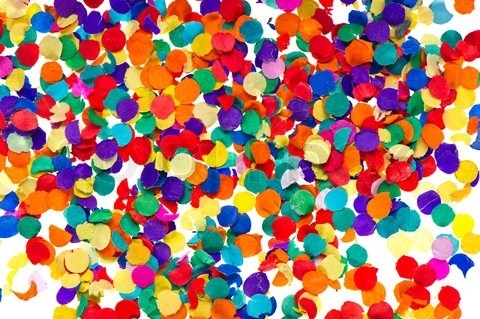 catalogus opwinding Reis Confetti voor carnaval | Confetti per kilo | confettiwebshop