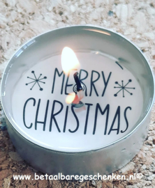 Waxinelichtjes met verborgen afbeeldingen "Kerst"