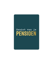 Cadeaukaartje "Pensioen"