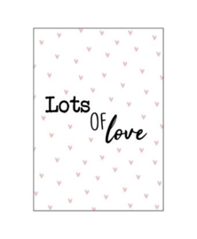 Wenskaart "Lot of Love"