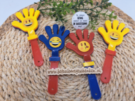 Klapperhandjes "Smiley"