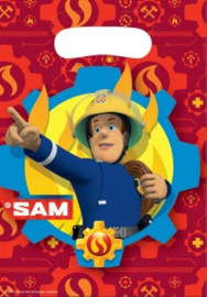 Traktatiezakjes "Brandweerman Sam"
