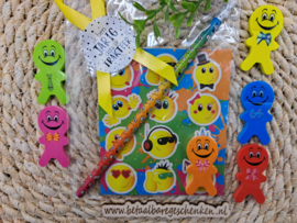 Complete traktatie "Smiley" gum