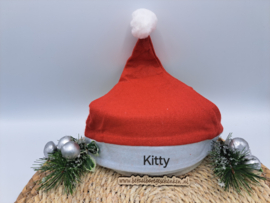 Kerstmuts met naam Kids