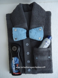 Handdoekoverhemd "Denim"