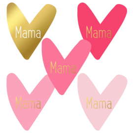 Sticker Hartje "Mama"