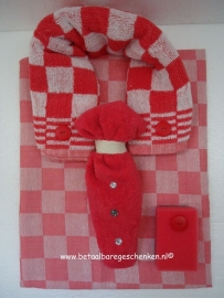 Theedoekoverhemd "red tie"