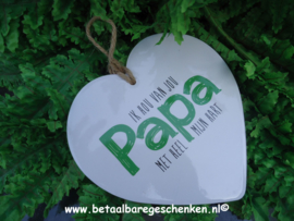 Stenen hart "Papa"