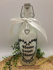 Fles met licht "Home"