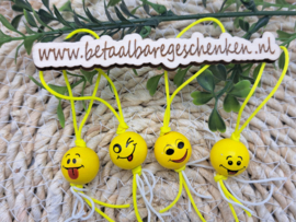 Geluks smiley rond bol