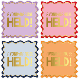 Sticker "Avondvierdaagse Held"