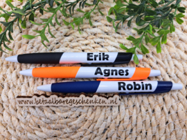 Traktatie pen met naam